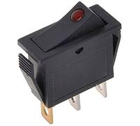 IWH 19029 LED ON-OFF, Interruttore, 12/24 Volt, colore: rosso