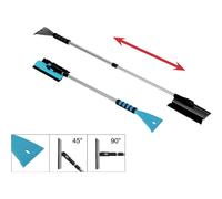 IWH Alluminio Grattaghiaccio estensibile, Impugnatura morbida (L x L x A) 77 x