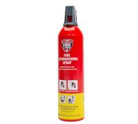 IWH - Estintore Spray 750 ml | Estintore Compatto ABF Ideale per Campeggio, Auto, Casa e Tempo Libero | Piccolo Spray Estinguente Ideale per Viaggi | Contenuto: 750 ml; Altezza: 315 mm