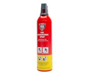 IWH - Estintore Spray 750 ml | Estintore Compatto ABF Ideale per Campeggio, Auto, Casa e Tempo Libero | Piccolo Spray Estinguente Ideale per Viaggi | Contenuto: 750 ml; Altezza: 315 mm