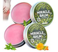 IWIDYA 2pcs Miracle Balm, Natural Ingredients Miracle Balm, crema lenitiva per le articolazioni come Back, Hands, Feet,Fast Effects, Rilassare i muscoli(B)