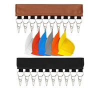 iwobi 2 pezzi Berretto Organizer Hanger,Porta Cappelli Organizer da Appendere Appendino per Cappelli