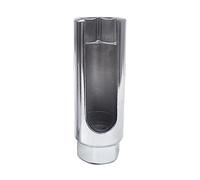 IWOMA Chiave a bussola con sensore trattata termicamente per resistenza 22 mm 12,5 mm/1/2" presa sonda lambda 1/2" cricchetto azionamento, nero