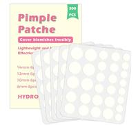 iwontalersy 300 Pezzi Invisibili Patch Brufoli,Cerotto Invisibile per l'acne Impermeabile e Traspirante,Rimozione Rapida Dell'acne