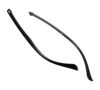 IWOWHERO 1 Paio di Bracci di Ricambio per Occhiali da Sole Neri senza Viti Clip Temprata, Gambe Leggere e Stabili per Sostituzione Rapida di Aste per Montature Diverse