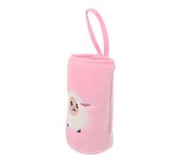 IWOWHERO 1 Pc Copri Biberon Protettore Del Biberon Custodia Per Biberon Rifornimento Del Bambino Protettore Portatile Della Bottiglia Ornamento Per Biberon Tessuto Non Tessuto Rosa