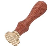 IWOWHERO 1 Pc Utensile Piatto Di Erogazione Timbro Sigillo Di Cera Fare Premendo Balsamo Brillantante Formula Premuto Francobolli Opaco Eyeliner Bobine Rossetto Golden Testa Di Rame Rame