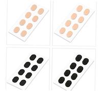 IWOWHERO 10 Pezzi Naselli Per Occhiali Vetreria Occhiali Ponte Naselli Nasello Per Occhiali Kit Naselli in Schiuma Presa Naselli a Ponte Impugnature Per Il Naso Degli Occhiali Guardia Ganci
