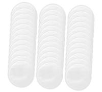 IWOWHERO 100 pezzi Dischetti Struccanti Rotondi Tamponi Viso Compatti per Pulizia Profonda e Esfoliazione per Struccarsi e Skincare Bianco Formato per Uso Quotidiano e Viaggi