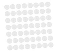 IWOWHERO 100Pezzi Fermaporta Autoadesivi Trasparenti per Armadi Antiscivolo e Resistente per Superfici