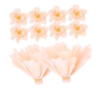 IWOWHERO 10pcs Crepe Paper Flowers Decorations 3D Decorazione Fiore Decorazione da Parete Floro Flower Flower per Fai da Te Decorazione per La Festa di Compleanno per Feste di Compleanno
