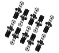 IWOWHERO 10pezzi Pomello Ritenzione Gradi Ricambio Per Trattamento Termico Professionale Adatto Per Maniglie Cnc Connessioni e Fissaggio