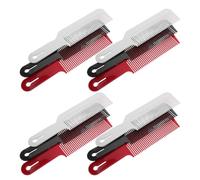 IWOWHERO 12pezzi Pettine Per Styling Dei Capelli Pettine Da Parrucchiere Per Uomo Di Sicurezza Per Capelli Fini Per Taglio e Acconciatura Professionale