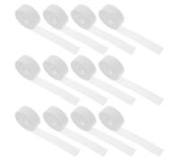 IWOWHERO 12rotoli Protezione per Sudore del Colletto Unità Autoadesivi Regolabili per Camicie Cappotti e Accessori