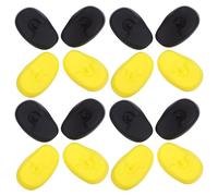 IWOWHERO 16 Paia Copriorecchie in Silicone Riutilizzabili Tappi Auricolari Protettivi per Tinture Chioma Sigillo Anti-Perdite Protezione Termica per Orecchie da Salone e Uso Domestico