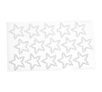 IWOWHERO 1foglio Stick Face Jewels Gemme Adesive Per Volto e Occhi Glitter Per Festival Adesivi Decorativi Impermeabili Per Make up Art Di Stickers Creativi Per Espressione Personale