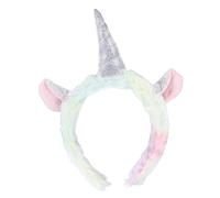 IWOWHERO 1pezzi Cerchiamo Di Creare Un Titolo Accattivante e Conforme Per Tuo Prodotto Una Proposta Fascia Per Unicorno Colorata Stile Tie-dye Accessorio Divertente Per Fotografie Con