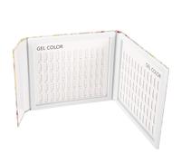 IWOWHERO 1pezzi Colori Scheda Campione Per Unghie Libro Espositore Per Nail Art Design e Per e Appassionati Unghie