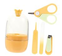 IWOWHERO 1set La Delle Unghie Del Ragazzo Ragazza Forbicine Sicure e Tagliaunghie Inossidabile Con Scatola Di Stoccaggio Adorabile Kit Per Ragazzo Ragazza e Ragazzo Ragazza Per Shower e