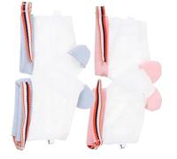 IWOWHERO 2 Paia Guanti Antisuzione Per Ragazzo Ragazza Ragazza Regolabili Con Protezione Dita in Nylon Traspirante Stop Succhiamento Dito e Morso Unisex Ragazzo