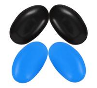 IWOWHERO 2 Paia Paraorecchie per Tintura Chioma in Plastica Riutilizzabili, Copri Orecchie Protettivi per Salone e Uso Domestico, Protezione Chimica e Termica per Orecchie Durante