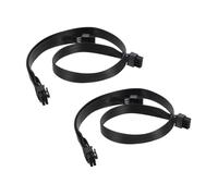 IWOWHERO 2 Pezzi Alimentazione Pin Doppio Pin GPU Kit Estensione Pcie in Rame e Plastica Bassa Resistenza per Trasmissione Stabile Compatibile