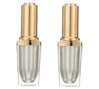 IWOWHERO 2 Pezzi bottiglia di smalto vuota travel size bottles travel bottles chiaro base in gel e contenitore vuoto per smalto bottiglie trasparenti per smalto bottiglie di Acrilico