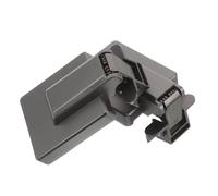 IWOWHERO 2 Pezzi Cerniere per Armadietti Invisibili in Alluminio con Ammortizzatore Idraulico Silenzioso Design Ultra Sottile per Porte in Vetro per Cucina e Libreria Contemporanea