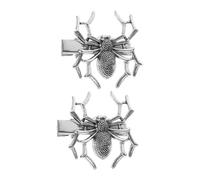 IWOWHERO 2 Pezzi Fermagli Halloween in Accessori Gothic per Ragazze e Clip Decorativa Punk per Costume e Quotidiano