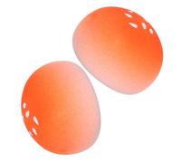 IWOWHERO 2 Pezzi Foundation Powder Puff Bread Shaped Makeup Sponge For Dry And Wet Use Non Absorbent Facial Sponges For Sensitive Skin Ergonomic Cosmetic Blender And Powder