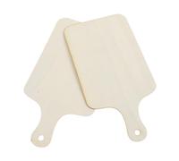 IWOWHERO 2 Pezzi Mini Taglieri in con Tavoletta da Pane e Vassoio DIY per Servire e Decorare Design Compatto Cucina e