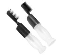 IWOWHERO 2 Pezzi pettine oliatore per flacone applicatore per strumento per con olio applicatore per flaconi di tintura per bottiglia d'olio plastica