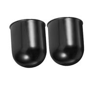 IWOWHERO 2 pezzi Portascopino Wc in Plastica Resistente Supporto per Spazzolone Bagno Compatto e Facile da Pulire per Spazzoloni Water e Accessori Bagno