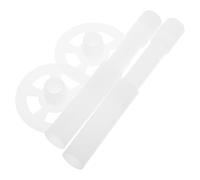 IWOWHERO 2 pezzi Pressa per Sottaceti Regolabile con Astine Altezza Variabile per Verdure in Barattoli Fermentatori Accessorio per Kit di Fermentazione e Conservazione Alimenti