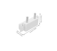 IWOWHERO 2 Pezzi Rilevamento Perdite con in Acciaio Inossidabile Elettrodo Liquido e Ufficio Compatibile con Sistemi Allarme