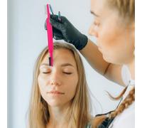 IWOWHERO 2 pezzi Spazzole Pieghevoli Sopracciglia e Ciglia Doppia Estremità con Pettine in Acciaio Resistenti Multifunzione per Definire e Modellare Trucco Occhi e Colore Colore Casuale