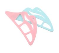 IWOWHERO 2 Pezzi Strumenti Guida Eyeliner in Silicone Multifunzionale per Occhi Precisione Cat Eye e Winged Portatili e Adatti Occhi Incappucciati
