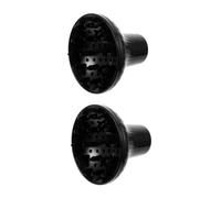 IWOWHERO 2 Pz Cappa Diffusore Asciugacapelli Stilista Prodotti Per Ricci Spazzola Per Asciugacapelli Ugello Pettine Caldo Arriccia Asciugacapelli Professionale Black
