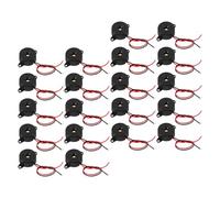 IWOWHERO 20 Pezzi Allarme Elettronico Attivo Buzzer Piezoelettrico Dc Suono Continuo per Giochi Quiz Sistemi Sicurezza e Progetti Fisica Buzzer Compatto Facile da Installare