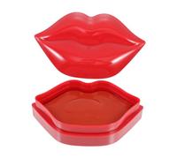 IWOWHERO 20 pezzi Maschere Labbra Idratanti Notte per Donne Film Labbra Nutriente Anti-età Riduce Rughe e Linee Sottili Gel Leggero e Portatile