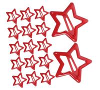 IWOWHERO 20 pezzi Mollette per Capelli Piccole Forma di Stella in Metallo Resistente Fermagli per Ragazze e Donne Accessori Capelli Carini e Pratici per Ogni Occasione