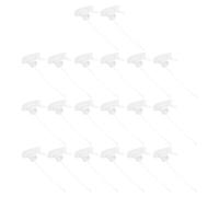 IWOWHERO 20 pezzi Ugello Spray Plastica Testina Spruzzatore Pistone per Bottiglie Standard Ugello Piatt per Nebulizzazione Fine per Pulizie Casa Giardino e Auto