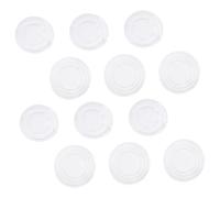 IWOWHERO 200pezzi Tappetini Trasparenti Per Tavoli e Mobili Paracolpi in Plastica e Gomma Protezioni Antiscivolo e Anti-graffi Confezione