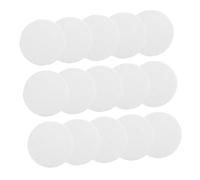 IWOWHERO 20pezzi Spugne Bianche per Viso Dischetti Struccanti in Cotone di Polpa di Legno Spugnette Detergenti Riutilizzabili per Pulizia del Viso Esfolianti per Trucco