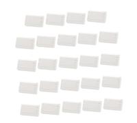 IWOWHERO 24pezzi Coperture Per Prese Elettriche Ignifughe in Materiale Pp Per Ragazzo Ragazza Ragazza Protezione Sicurezza Isolante Elettrico Anello Di Trazione Facile Da Usare