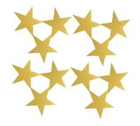 IWOWHERO 24pezzi Ritagli Stelle Glitterate Dorate Decorazioni Per Bacheche Festa Forniture Per Decorare Cartelloni Stelle Stampate Due Decorazioni Per Feste Serali Al Cinema