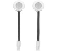 IWOWHERO 2pcs Led Cappa da Aspiratore Luce Compatta ed Elegante Lampada Da Sottoposto Per Mobili Da Cucina Design Sigillato Contro Il Grasso Illuminazione Luminosa Per Migliorata Esperienza Di Cottura