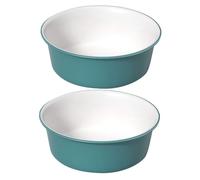 IWOWHERO 2pezzi Lavatoio Multifunzionale Plastica Lavabo Da Bagno Per Lavaggi Di Mani Piedi e Accessori Design Elegante Per Cucina e Esterni