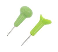 IWOWHERO 2pezzi Penna Braille Strumento Di Scrittura Per Non Vedenti Accessorio Per Apprendimento Braille Per Educatori e Studenti Compatto e Leggero Per Pratiche Movimento