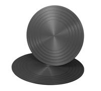 IWOWHERO 2pezzi Piastra Diffusore Di Calore Per Cucina Da Alluminio Per Gas Ed Elettrico Protezione Per Pentole e Scongelamento Veloce Per Cottura Uniforme e Sicura